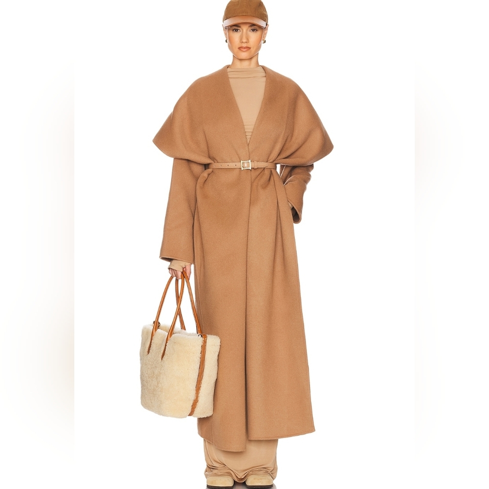Helsa The Throw Coat in Camel